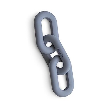 mushie Silicone Baby Links Teether Toy Tradewinds