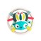 Miniland Feel to Learn Spider Teether Rattle for Infant and Toddlers from 0 to 6 Months