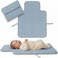 ZICOTO Portable Diaper Changing Pad Soft and Easy to Clean Diaper Changing Mat for Babies The Perfect Lightweight and Foldable Pad for Traveling