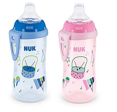 NUK Active Cup 10 Oz 1Pack 2 Pack Music