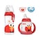 NUK Sesame Street Transition Bundle Active Cup Learner Cup Pacifiers 4 Piece Set