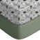 Yoofoss Pack and Play Sheets Fitted Mini Crib Sheets 2Pack for Pack N Play Mattress Stretchy Playard Sheet Soft and Breathable GrayGreenFox