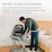 UPPAbaby Bassinet Stand Quick Secure Attachment Natural