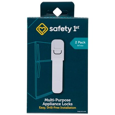 Safety 1st MultiPurpose LatchWhite 2Count