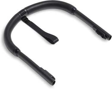 Stokke YOYO Handlebar Black Ultra TearResistant Faux Leather Coating Includes Tether Strap Compatible with YOYO3 YOYO2 YOYO Strollers