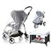 Dreambaby Mosquito Bug Net for Stroller Crib Bassinet Cradle Playard Pack N Plays Insect Net with Elastic Edges