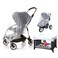 Dreambaby Mosquito Bug Net for Stroller Crib Bassinet Cradle Playard Pack N Plays Insect Net with Elastic Edges