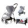 Dreambaby Mosquito Bug Net for Stroller Crib Bassinet Cradle Playard Pack N Plays Insect Net with Elastic Edges