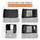 Hiviva Full Coverage Wagon Canopy Customized for Wonderfold W4 Luxe Elite WaterResistant and Windproof 2in1 Sunshade Mosquito Net AllSeason Use for Strolls