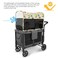 LUAATT Stretchy Panoramic Canopy Compatible with Wonderfold Stroller Wagons W2W4 All ModelsUPF50 Sun Protection with Two Mesh WindowsSun Shade and ProtectionDinosaur