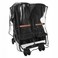 SASHA'S Rain Cover for Zoe Twin Double Stroller by SASHAS Zipper Access Maximum Coverage Weather Shield Stroller not Included