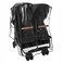 SASHA'S Rain Cover for Zoe Twin Double Stroller by SASHAS Zipper Access Maximum Coverage Weather Shield Stroller not Included