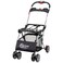 Baby Trend Snap N Go EX Polyester Lightweight Foldable Universal Single Infant Car Seat Carrier with 2 Cup Holder and Covered Compartment Black