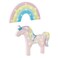 Mud Pie Unicorn Wood Night Light