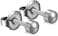 Studex Sterilized Piercing Earrings Ear Stud Reg S S Studs 12 Pair Individually Packaged great buy gender neutral style locking backs should not lose the earrings