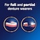 Fixodent Ultra Max Hold Plus Scope Secure Denture Adhesive for Full and Partial Denture Wearers Blue 18oz 4 Pack
