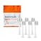 Waterpik Genuine Compact Size Replacement Brush Heads With Covers for SonicFusion Flossing Toothbrush SFRB2EW 6 Count White