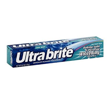 Ultra brite UltraBrite Baking Soda Peroxide Whitening Anticavity Fluoride Toothpaste Cool Mint 170 g Cool White