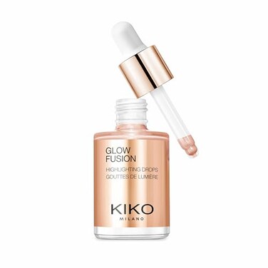 KIKO Milano Glow Fusion Highlighting Drops 02 Liquid Face Highlighter With A Metallic Finish