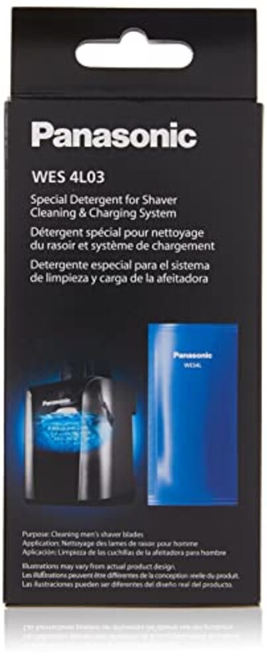Panasonic Cleaning Solution Refill for Mens Shaver Automatic Clean and Charge Systems 3Pack WES4L03