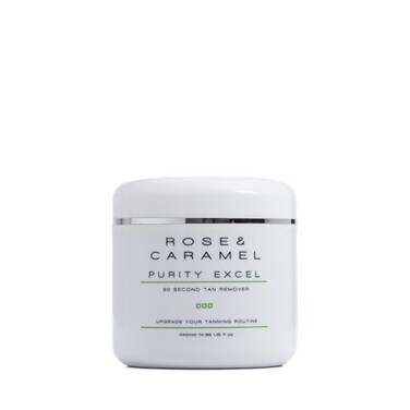 RoseCaramel Rose Caramel Purity Excel 60 Second Miracle Express Self Tan Remover Exfoliating Tan Eraser Body Scrub 1489 Fl Oz 440ml
