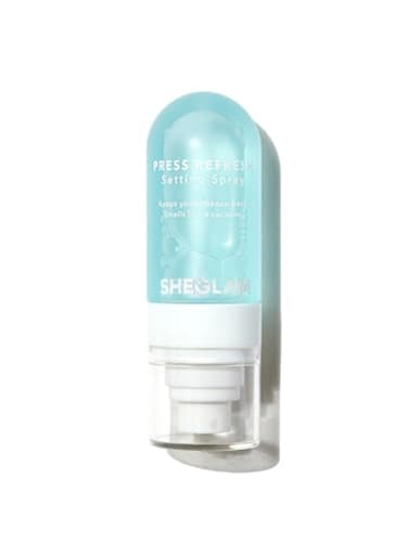 SHEGLAM Press Refresh Setting Spray Moisturizing Long Lasting Makeup Setting Spray OilControl NonGreasyGreen