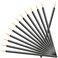 JASSINS 100 Pack Disposable Eyeliner Brush Eye liner Applicator Cosmetic Eye Wands Makeup Tool
