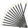 JASSINS 100 Pack Disposable Eyeliner Brush Eye liner Applicator Cosmetic Eye Wands Makeup Tool