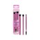 Real Techniques Eye Shade Blend Makeup Brush Trio For Eyeshadow Liner Makeup Tools for Shaping Grooming Brows Defined Makeup Look Synthetic Bristles Vegan CrueltyFree 3 Count