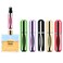 Yamadura Portable Mini Perfume Atomizer Bottle Atomizer Perfume Spray Scent Pump Case Refillable Travel 5ml 5 Pack Purple Gold Green Red Black
