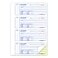 Rediform Money Receipt Book Carbonless 400 Numbered Duplicates 4Page 11 x 7625 RED8L816 8L816