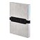 Nuuna Voyager L Grey Notizbuch Jeans Label Material
