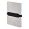 Nuuna Voyager L Grey Notizbuch Jeans Label Material
