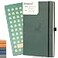 Dingbats* Notebooks Dingbats Wildlife Squared Extra Large A4 Notebook PU Leather Hardcover Journal for Work Writing Pocket Elastic Closure Pen Holder Bookmark
