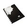 Esquoia A4 Erasable Portable Whiteboard Notebook Whiteboard DryErase Reusable Notebook Ash Cover with Grid Paper 25 Sheets