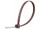 SECURE CABLETIES Secure 8 Inch Brown 50 lb Standard Nylon Cable Tie 100 Pack