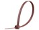 SECURE CABLETIES Secure 8 Inch Brown 50 lb Standard Nylon Cable Tie 100 Pack