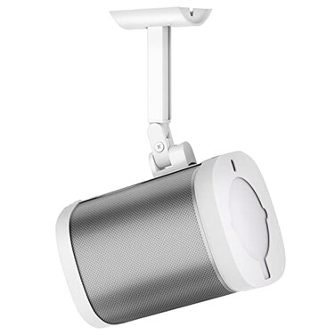 notiela Angle Adjustable Speaker Wall Mount for Sonos One One SL Play 1 Ceiling Mount for Sonos One SL Wall Bracket White Support Wall Ceiling Optional Mounting Ways