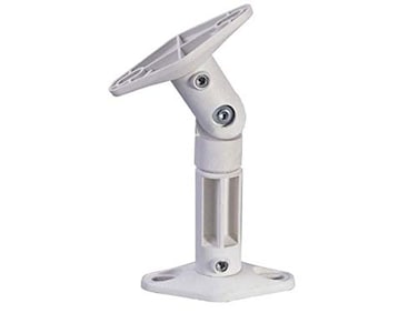 Monoprice Adjustable 10 lb Capacity Speaker Wall Mount Brackets Pair White