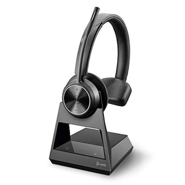 Plantronics Poly Savi 7310 UltraSecure Wireless DECT Headset SystemBlack