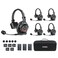SYNCO XTALK X5 Wireless Intercom Headset System 24GHz Full Duplex Group Talk Coms with 24H 350M1148FT Realtime Monitoring SingleEarHeadsetsforCommunication