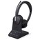 Yealink WH64 DECT Bluetooth Dual UC Zoom Wireless Headset 606 ft Range On Ear Work Headphones with 3X Noise Cancelling Mic 32H Talk Time Ringer Office Headsets for Desk Phone PCCellphone