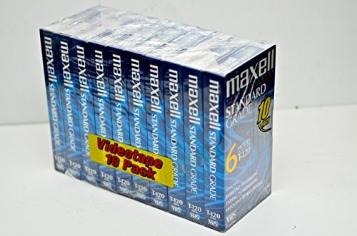 Maxell Maxell Vhs Cassette Standard Grade T120