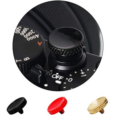Panzong Camera Shutter Button Upscale and Delicate Soft Shutter Release Button 3 Pack
