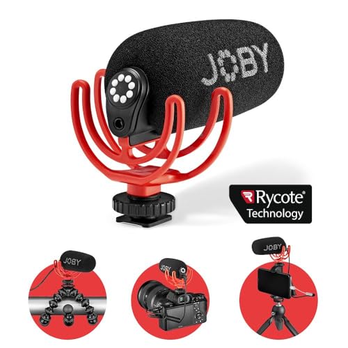 joby Joby Wavo Oncamera Vlogging Compact Microphone Super Cardioid Pattern With Rycote Duo