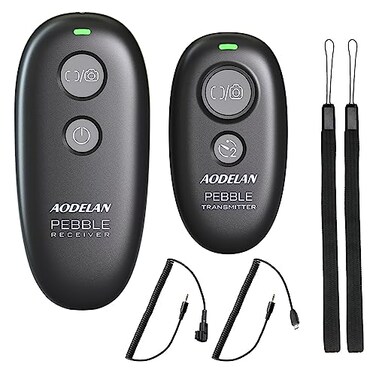 AODELAN Camera Wireless Shutter Release Remote Control for Sony Alpha a7 A7R A7RIII A77II A6000 A3000 A6300 A500 A200 A5100 A9 A560 A700 A850 HX300 RX100 VA RX100 VI Replace RML1AM and RMSPR1