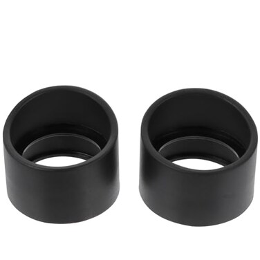ULTECHNOVO Microscope Eye Shield 2Pack 147x147x074In Soft Rubber Eyecups 33mm Foldable Eye Guards for Stereo Binocular Microscope Telescope Lab Education