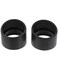 ULTECHNOVO Microscope Eye Shield 2Pack 147x147x074In Soft Rubber Eyecups 33mm Foldable Eye Guards for Stereo Binocular Microscope Telescope Lab Education