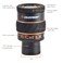 Celestron 93424 XCel LX Series 125 Eyepiece 12 mm