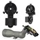 CELTICBIRD Upgrade Smartphone Scope Adapter Spotting Scope Phone Adapter Precision Metal Telescope Phone Mount for Spotting Scopes Binoculars Monocular Telescope Microscope